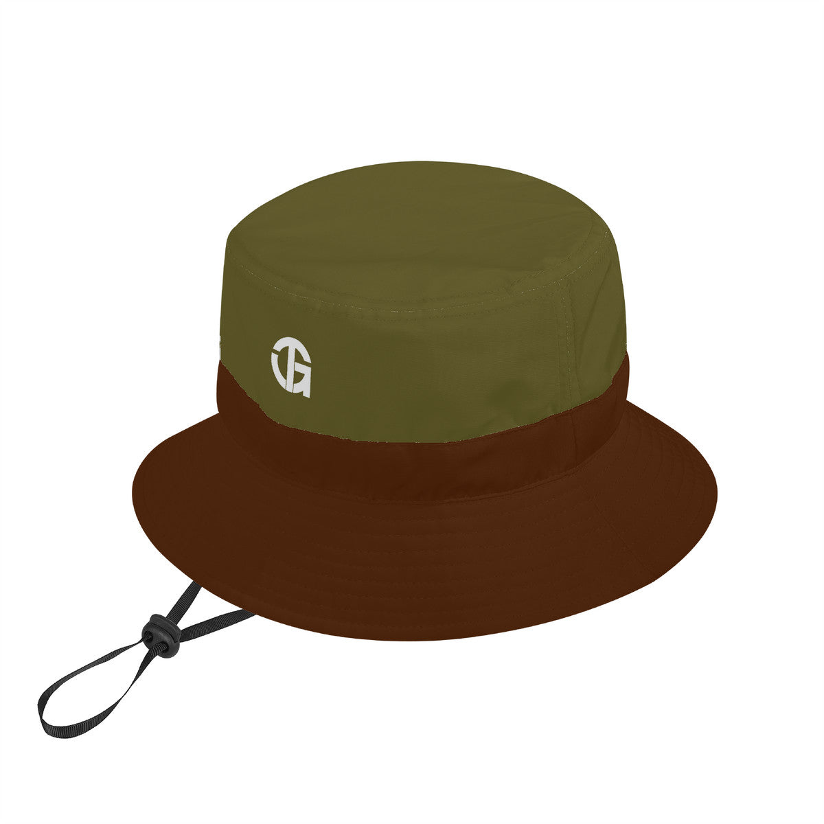 TG Brown and Olive Green Fisherman's Hat