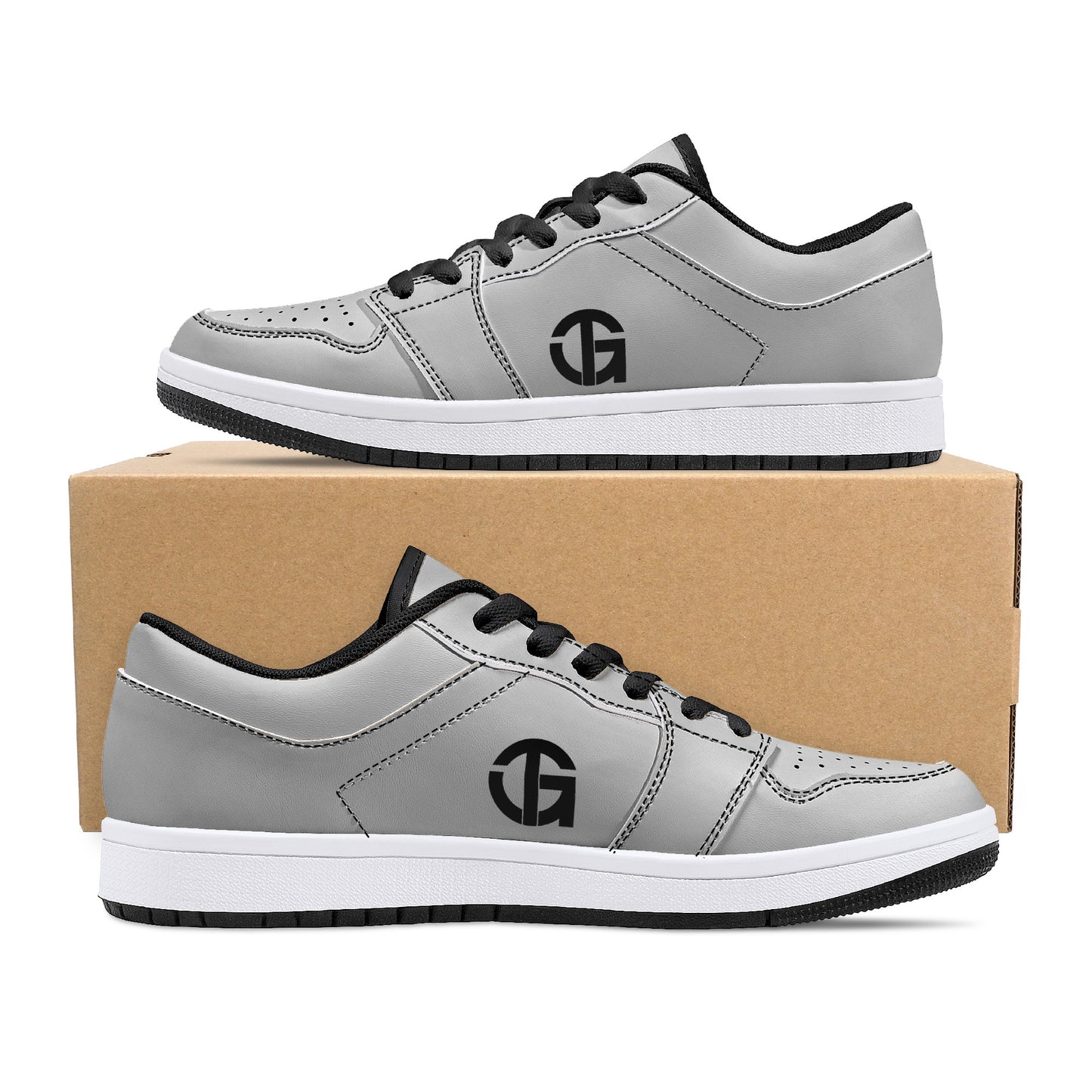 Light Gray/ Black Logo