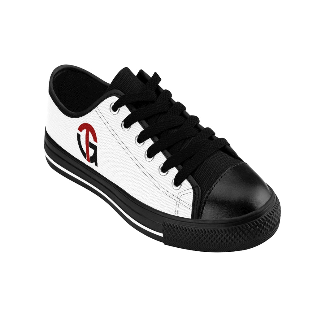 T.G. One White with Logo Sneakers