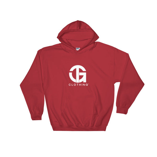 Solid Color Hooded Sweatshirt