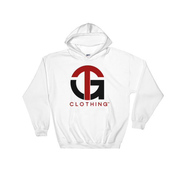 Hooded Sweatshirt with Red/Black Logo
