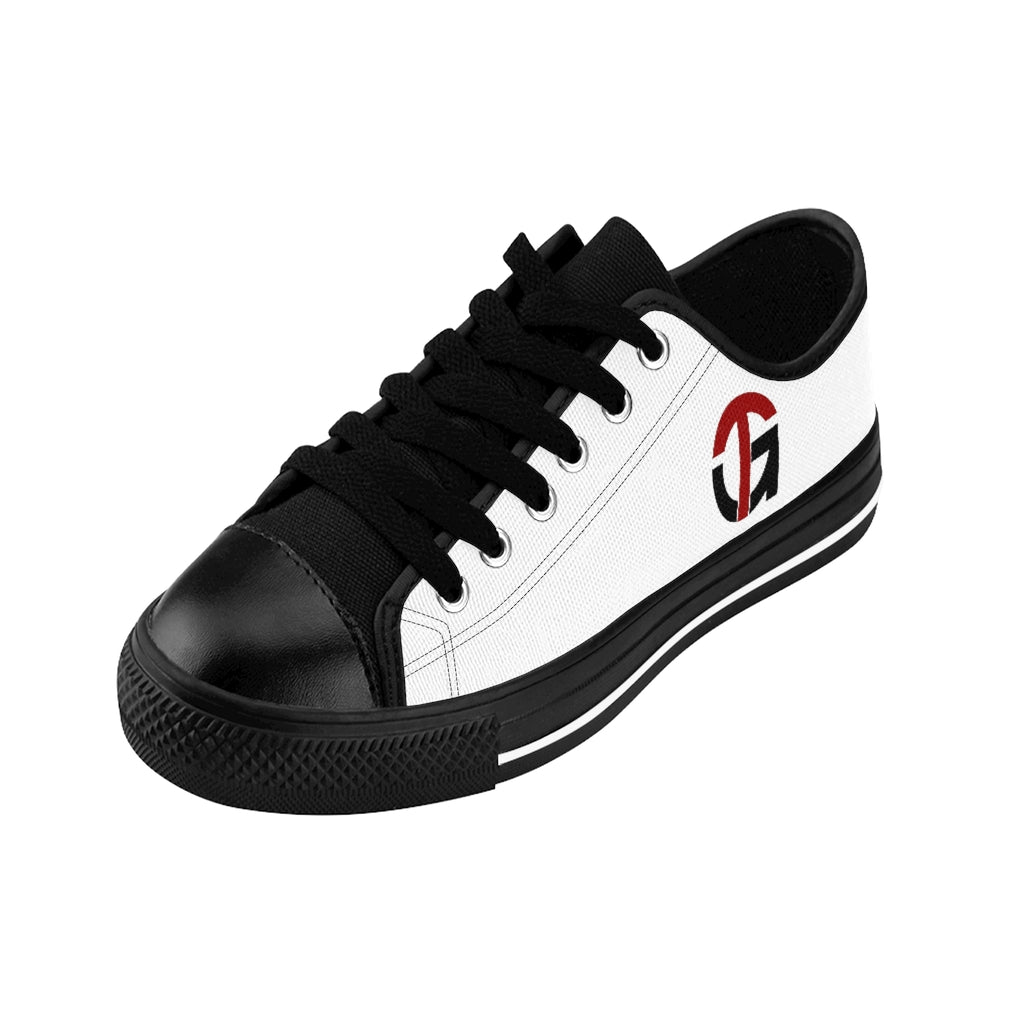 T.G. One White with Logo Sneakers