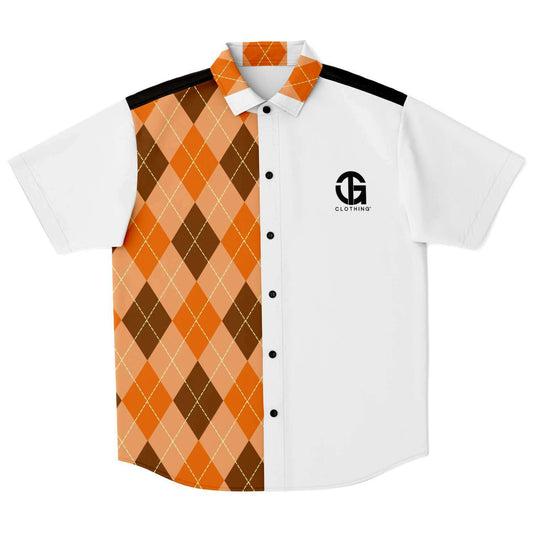 TG Brown Argyle Shirt