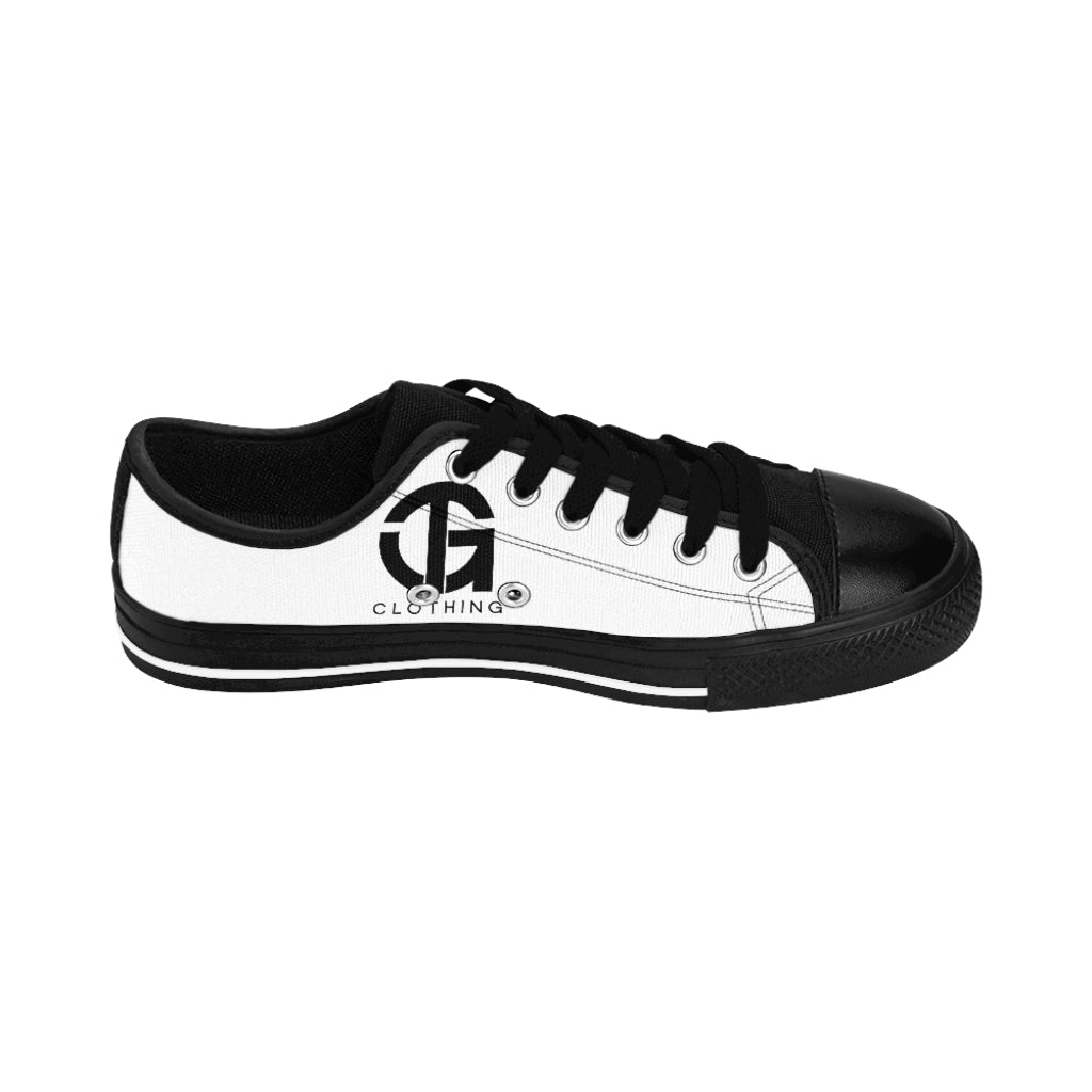 T.G. 2 Black on White Sneakers