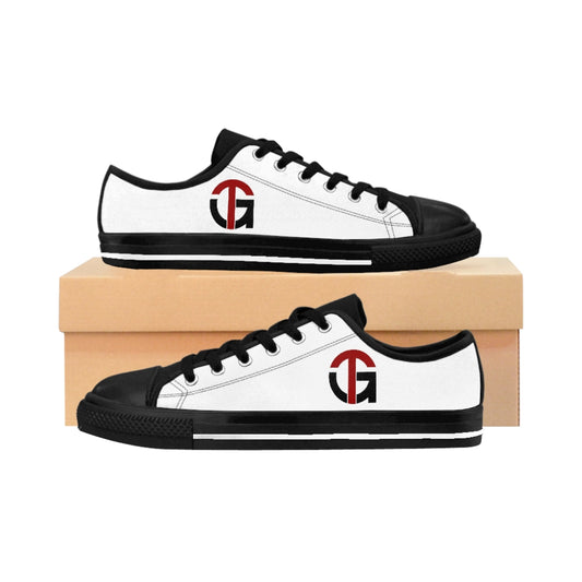T.G. One White with Logo Sneakers