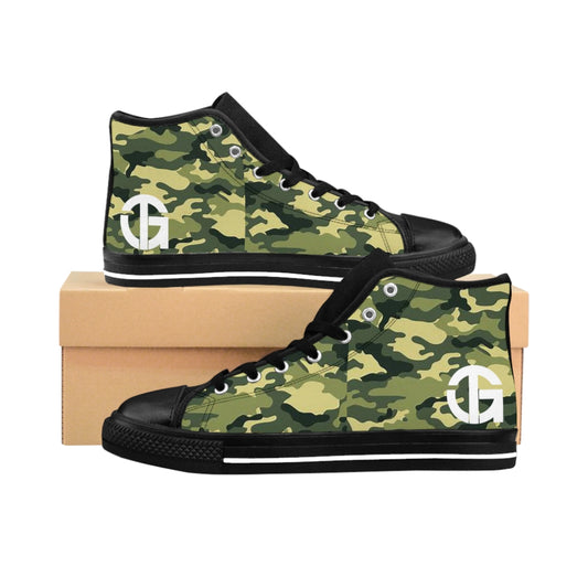 Women's High-top Camouflage Sneakers