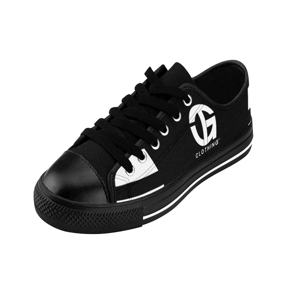 T.G. 2 Black on White Sneakers