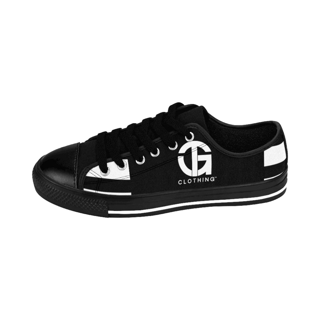 T.G. 2 Black on White Sneakers