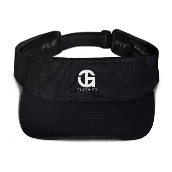 Visor with white logo
