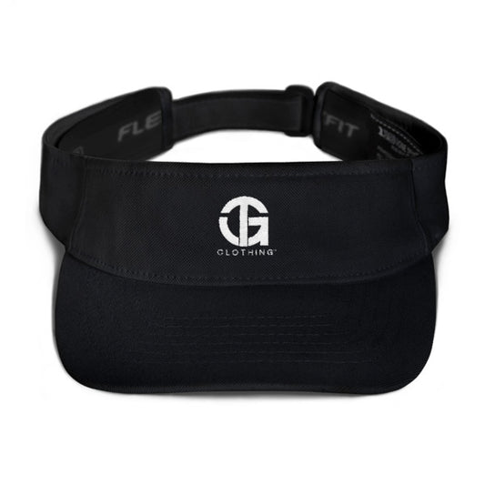 Visor with white logo