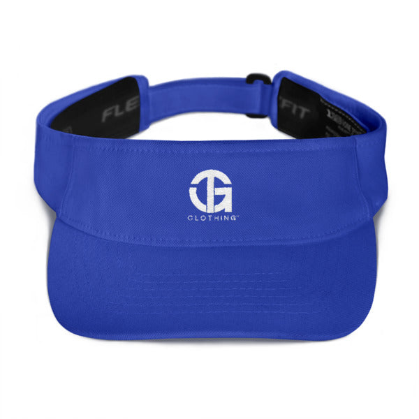 Visor with white logo