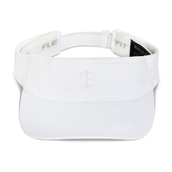 Visor with white logo